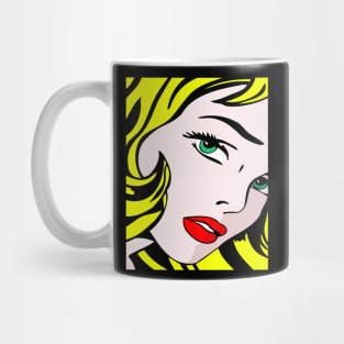 Green-Eyed Blonde Mug